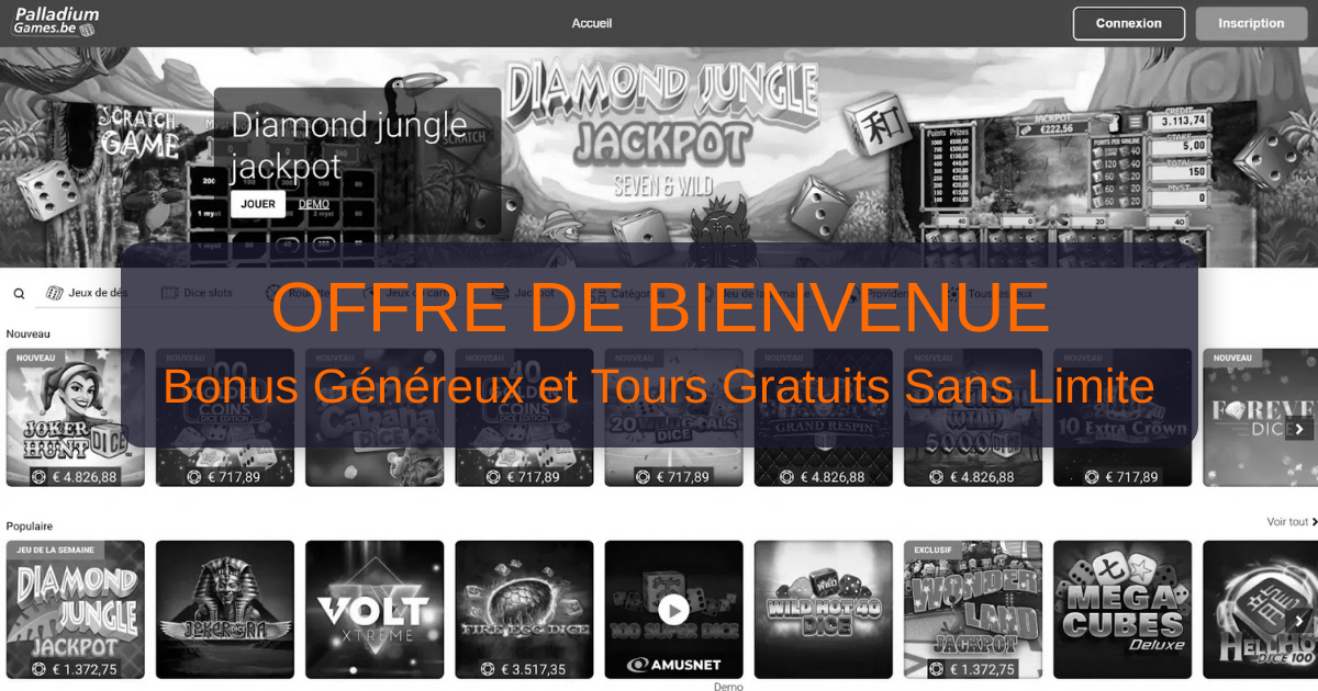 Paladium Casino - Site officiel en France